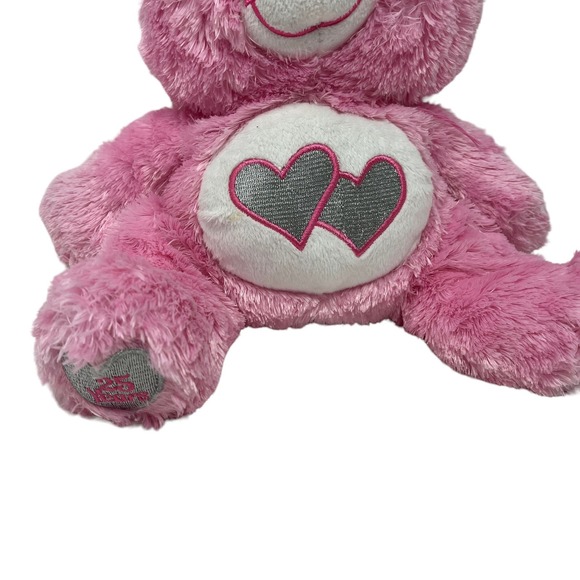 Care Bears‎ Love-a-Lot Bear 25th Anniversary Swarovski Crystal Collector’s Plush - Picture 3 of 9